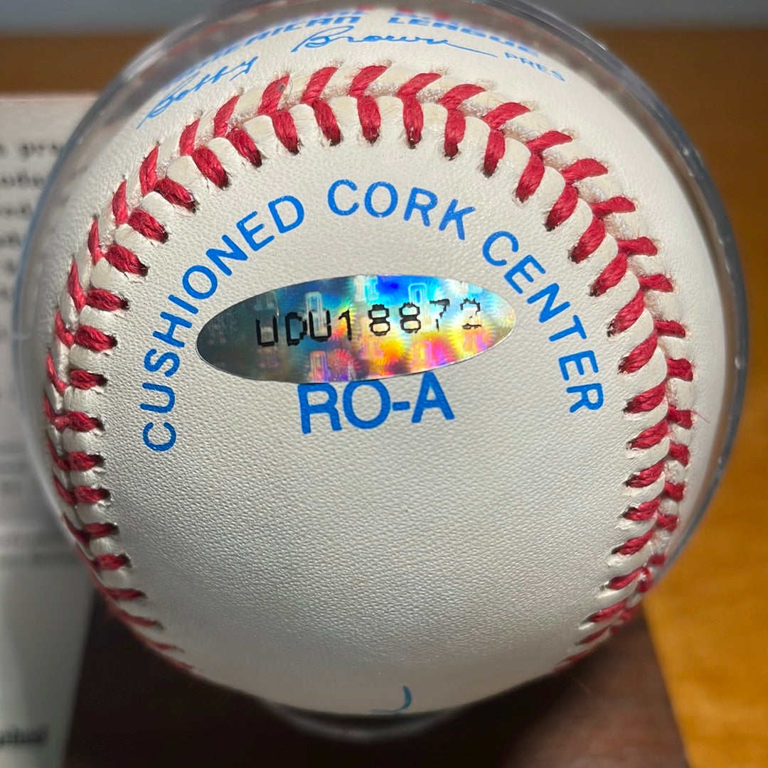 Mickey Mantle Autograph Baseball