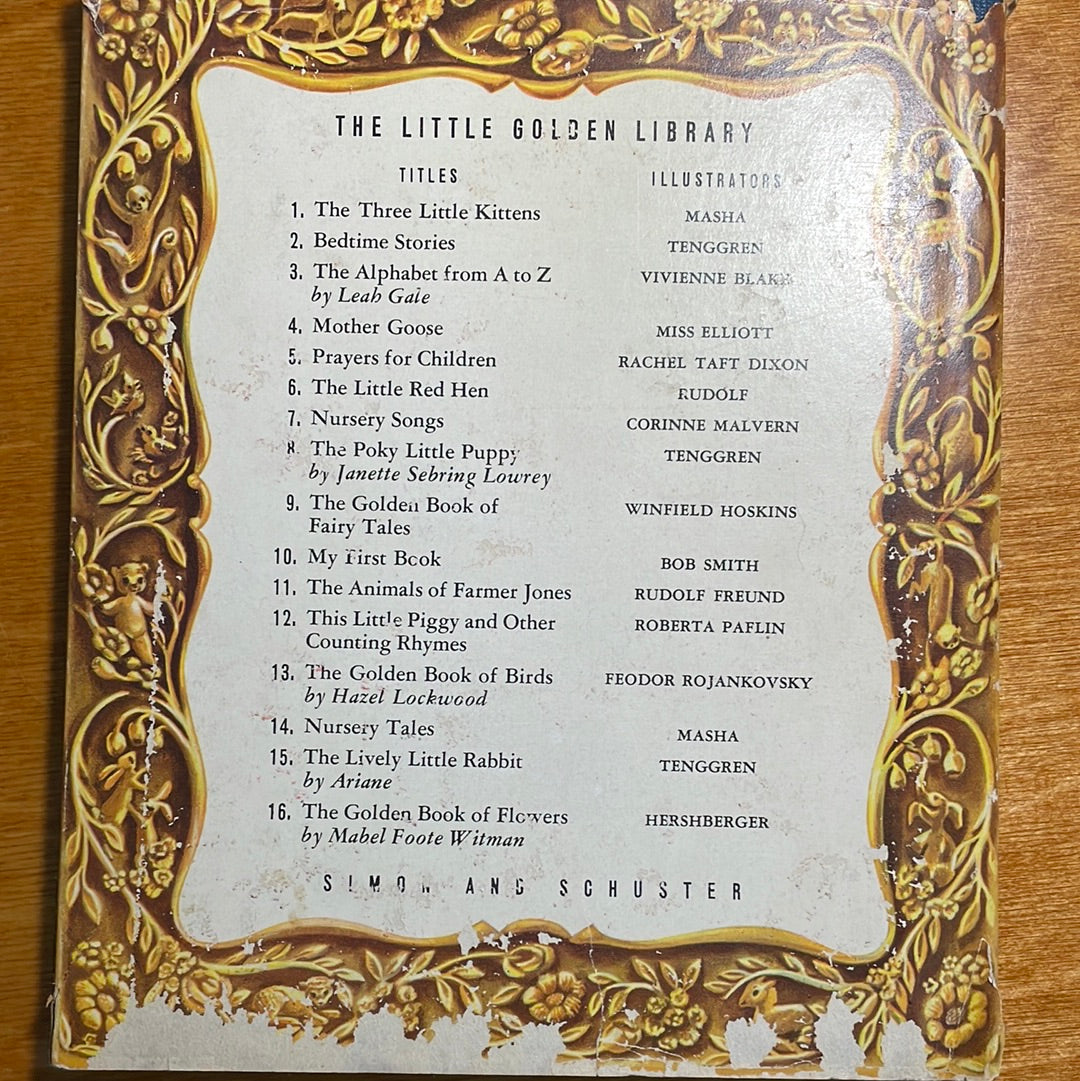 The Poky little Puppy. A Little Golden Book