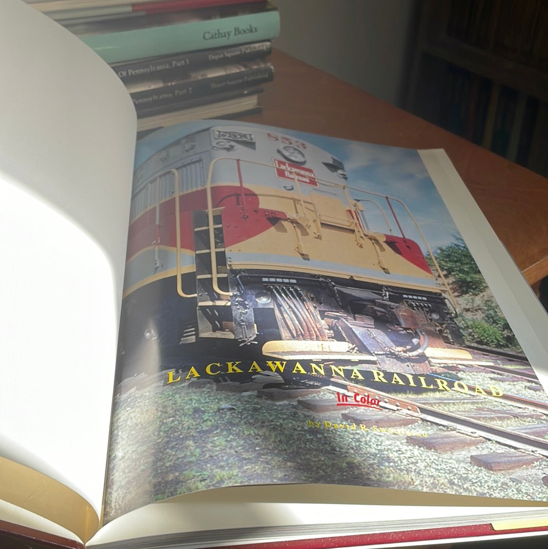Lackawanna Railroad In Color By David R. Sweetland