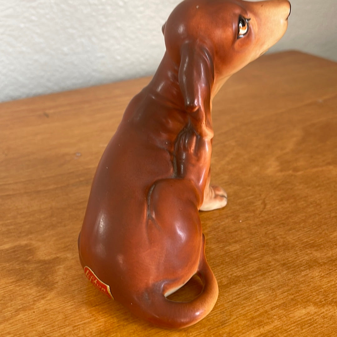 Dachshund Scraching His Ear - By Lefton Japan