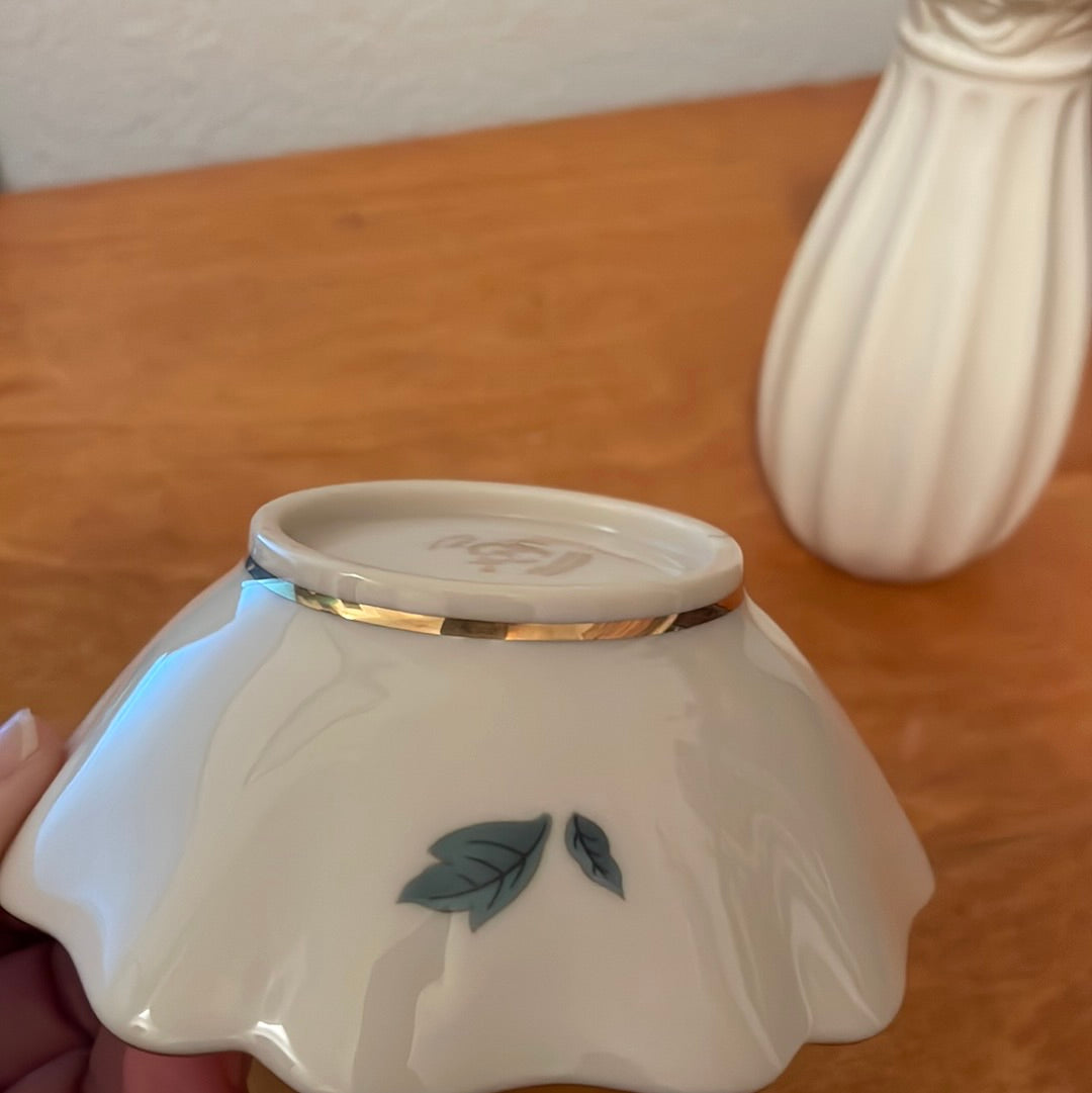 Candy Dish & Bud Vase By Lenox