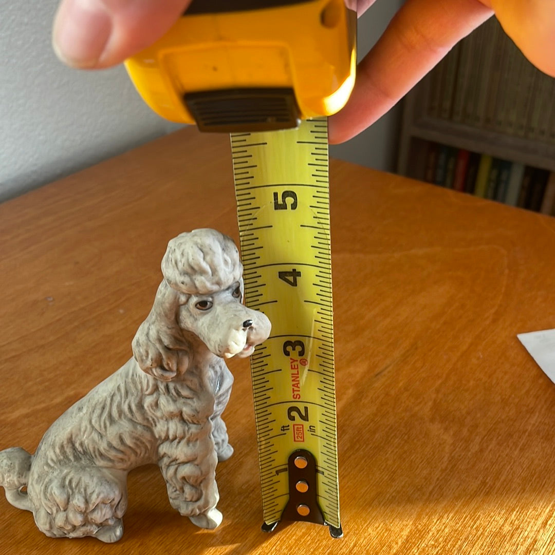 Poodle Dog - Vintage Porcelain