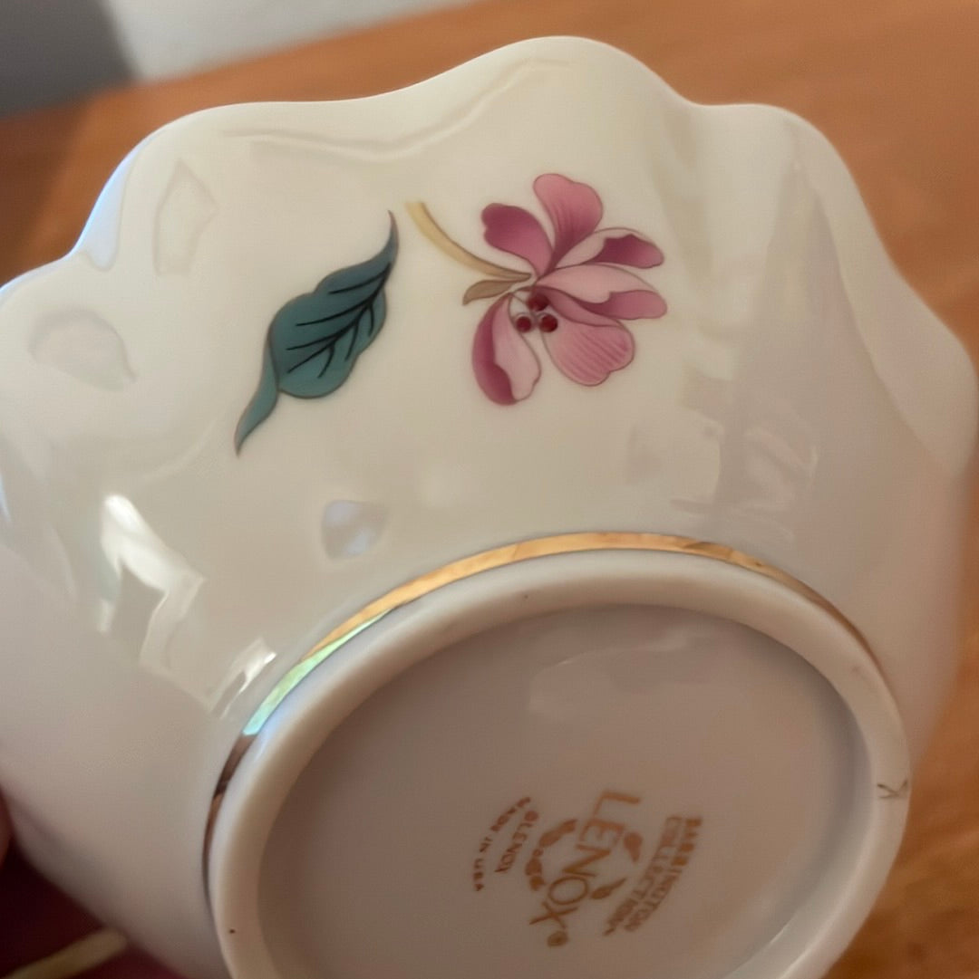 Candy Dish & Bud Vase By Lenox