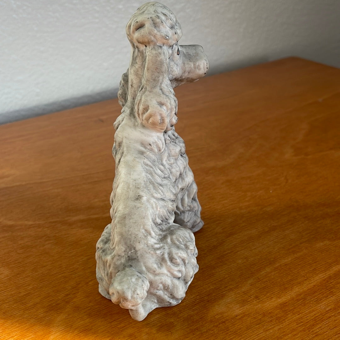 Poodle Dog - Vintage Porcelain
