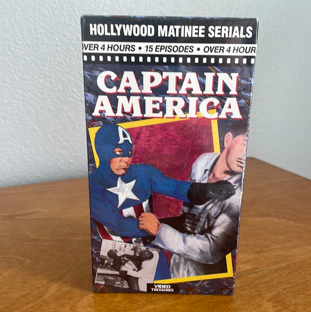 Capitain America 1993 VHS By Video Treasures.