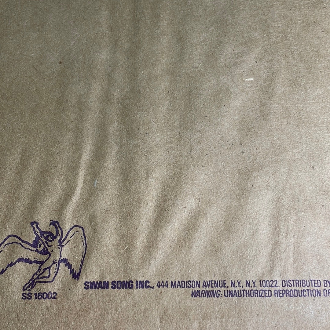 Led Zeppelin Swan Song - In The Evening