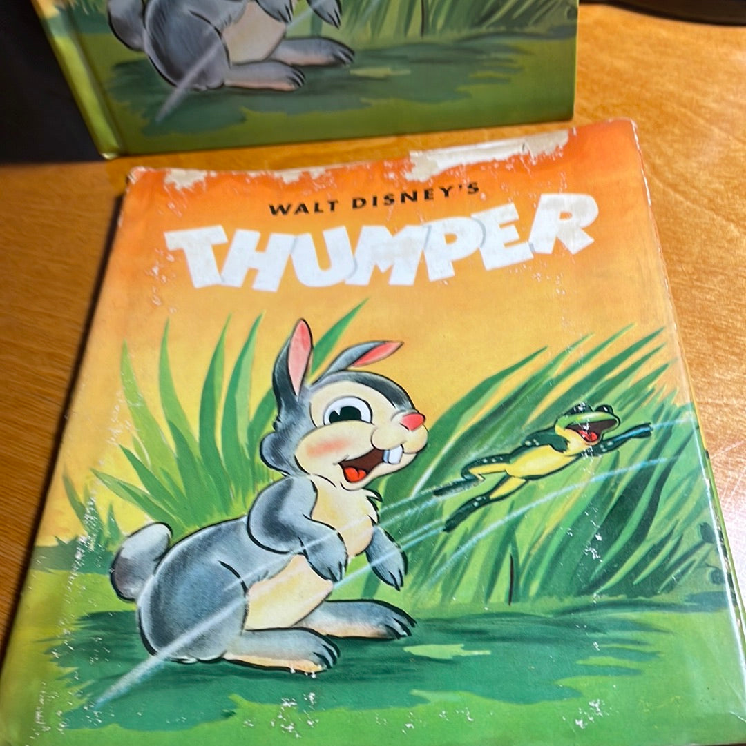 Walt Disney' s Thumper - 1942 by Publishers Grosset & Dunlap