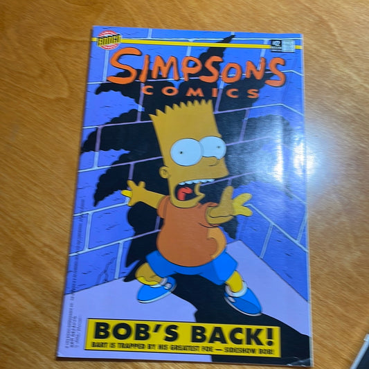 1994 The Simpsons Comics - 2nd Issue Bob's Back