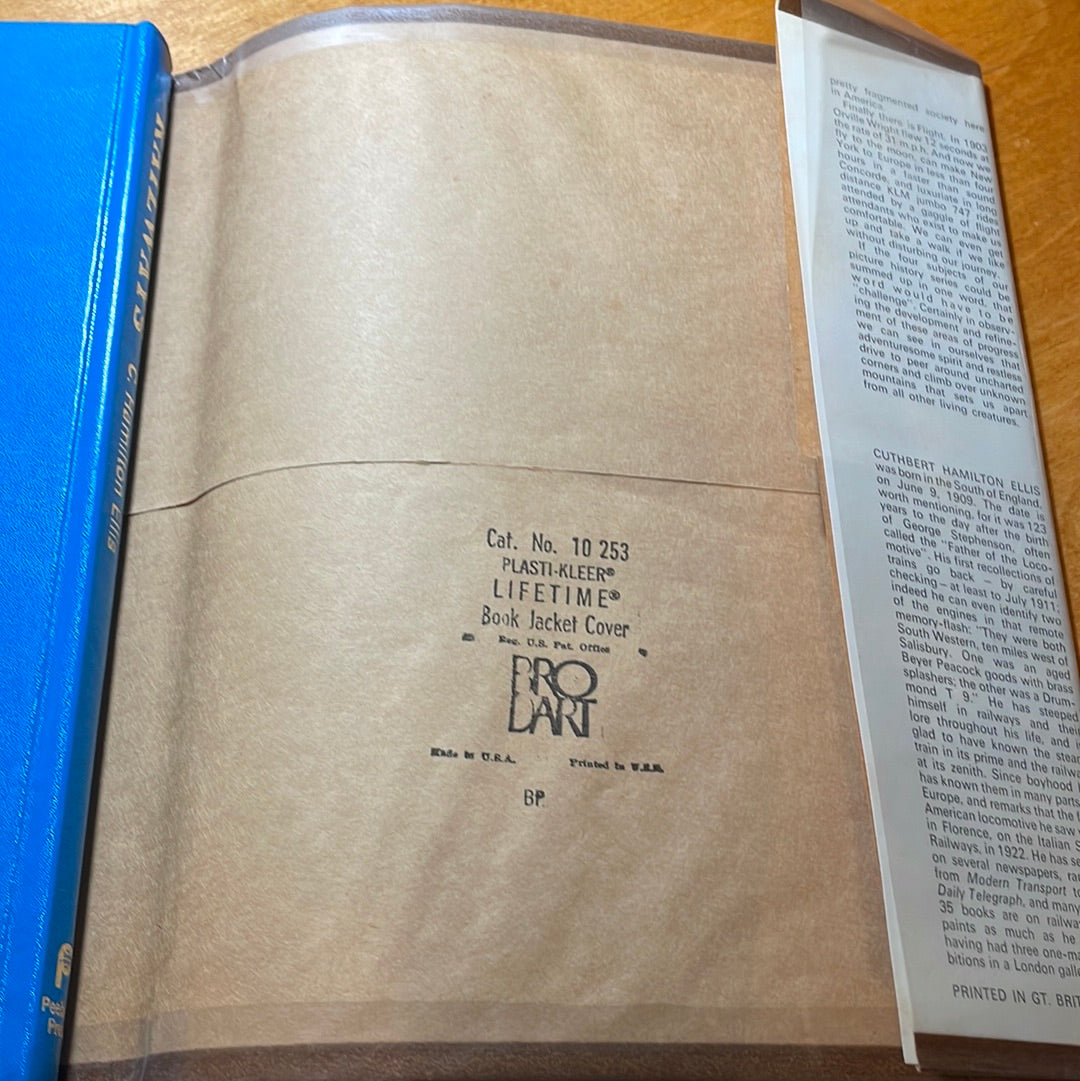 Railways by C. Hamilton Ellis, first print