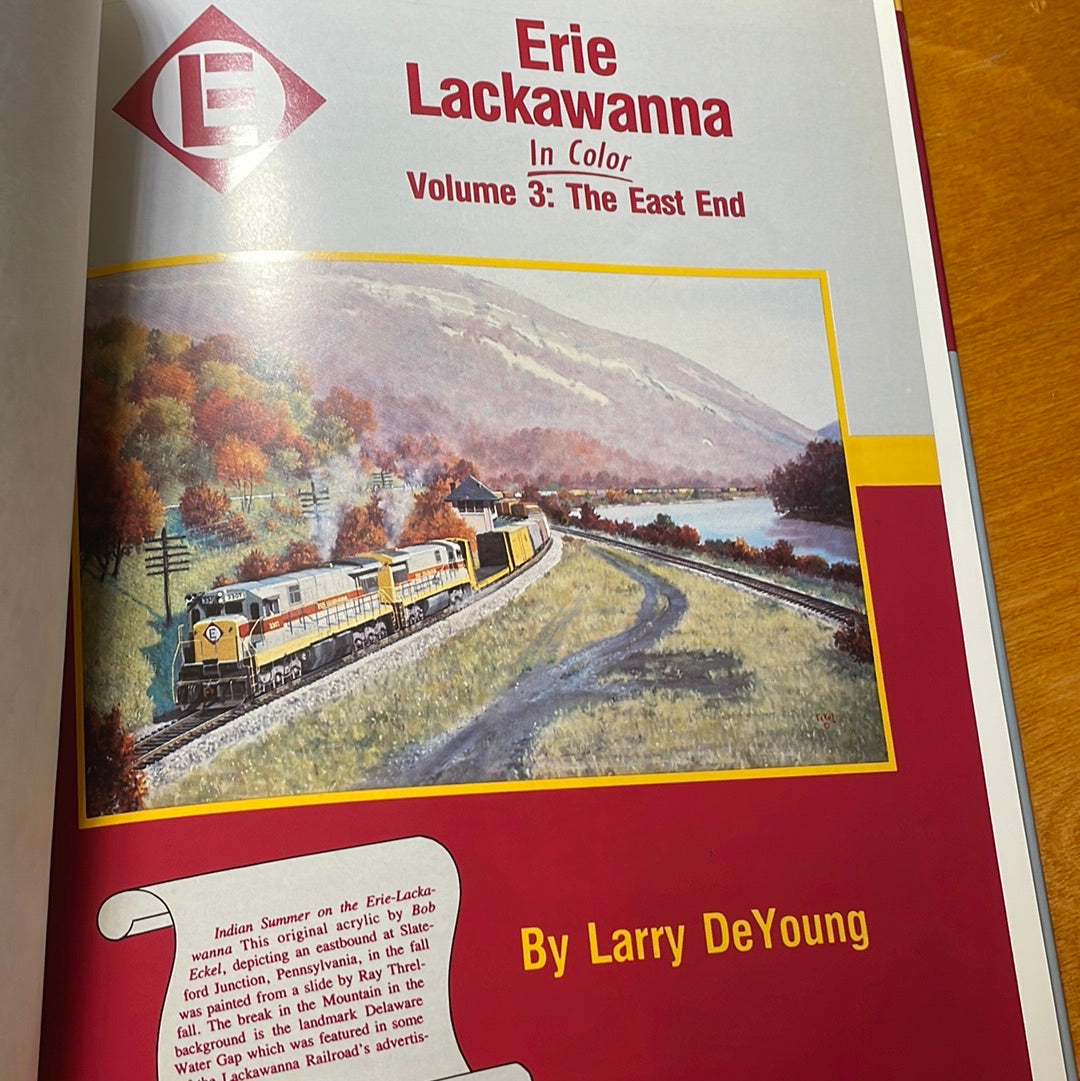 Erie Lackawanna Volume 3 First Print by Larry De Young