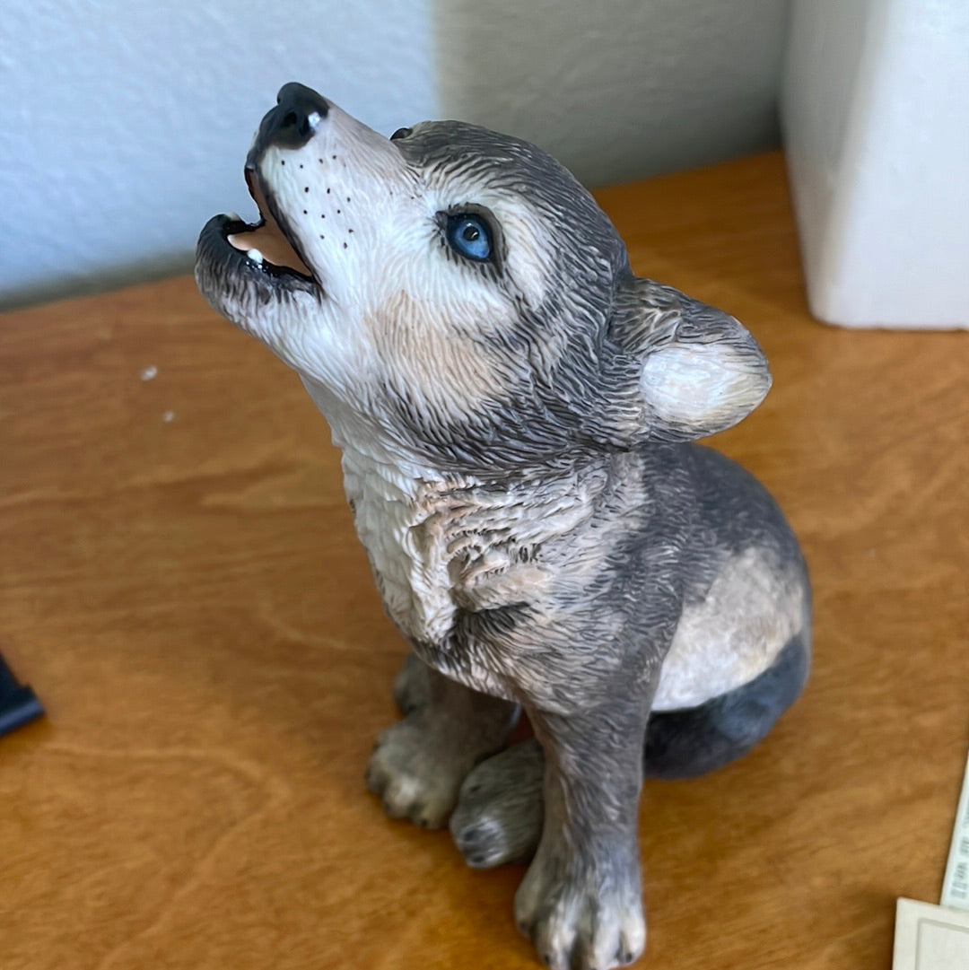 Gray Wolf Pup - By Lenox