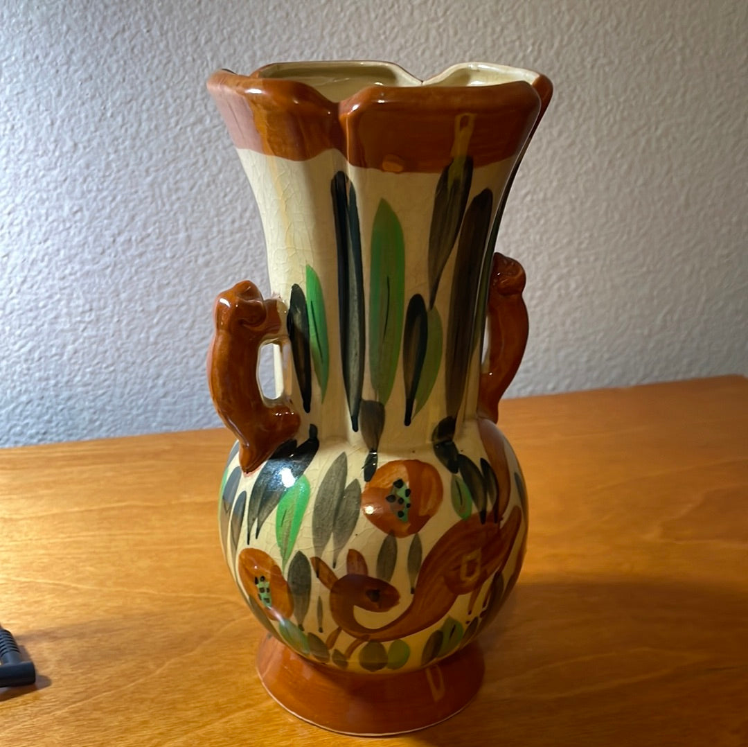 Mid Century T. S. Japanese Vase