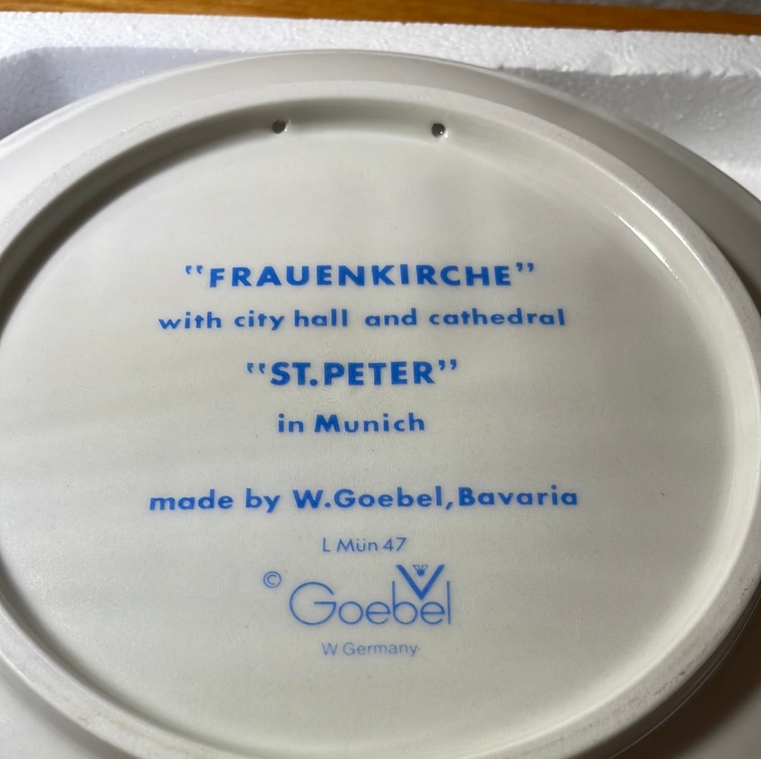 1972 Munich Olympics Collector Plate