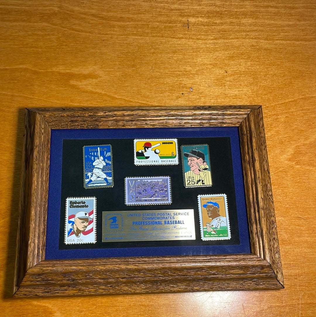 Commemorative USPS Baseball Stamp Set