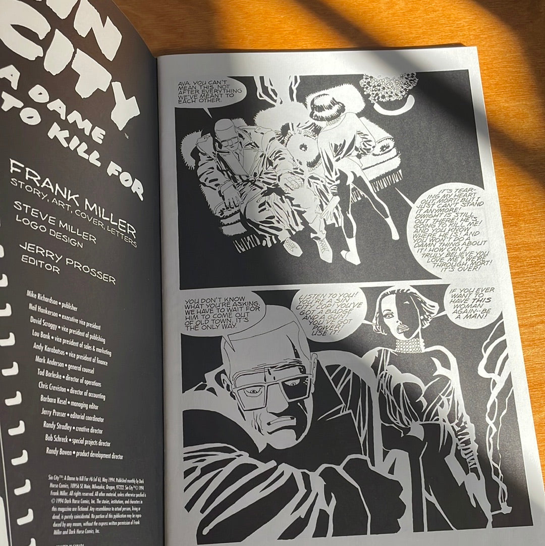 1994 Frank Miller Legend - Sin City #6