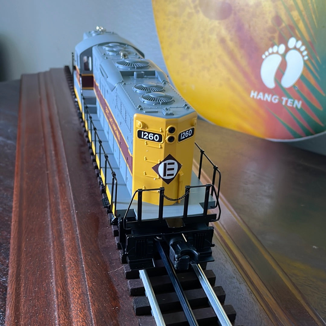 MTH 20-2173-1 Erie Lackawanna GP9 Diesel Engine W/PS1.0#1260 - 3-Rail VG/Box
