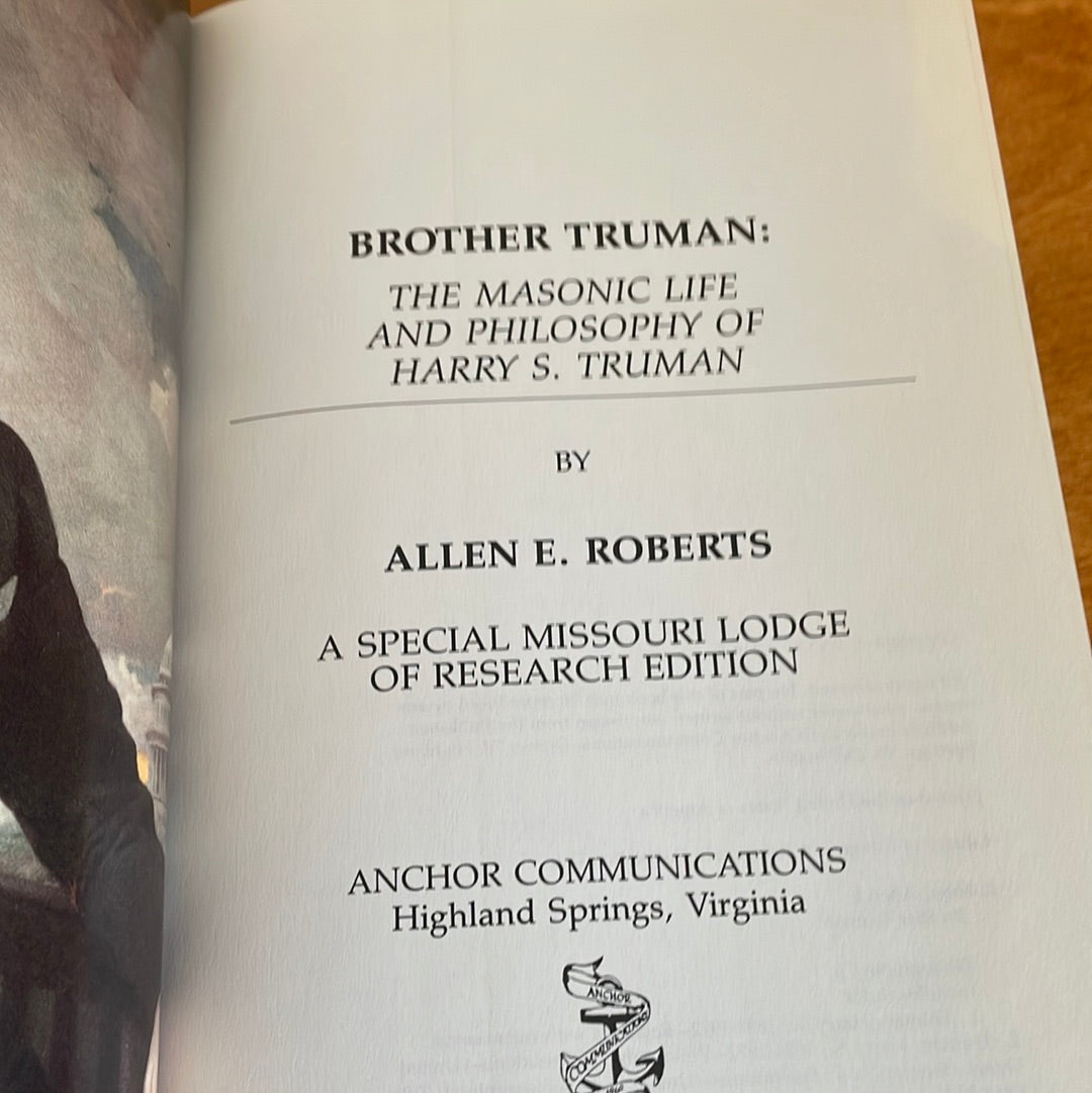Brother Truman - By Allen E. Roberts