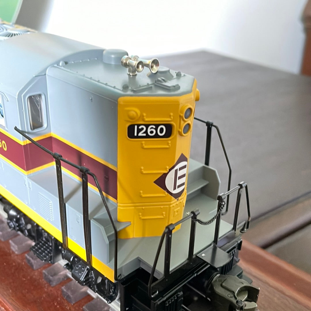 MTH 20-2173-1 Erie Lackawanna GP9 Diesel Engine W/PS1.0#1260 - 3-Rail VG/Box