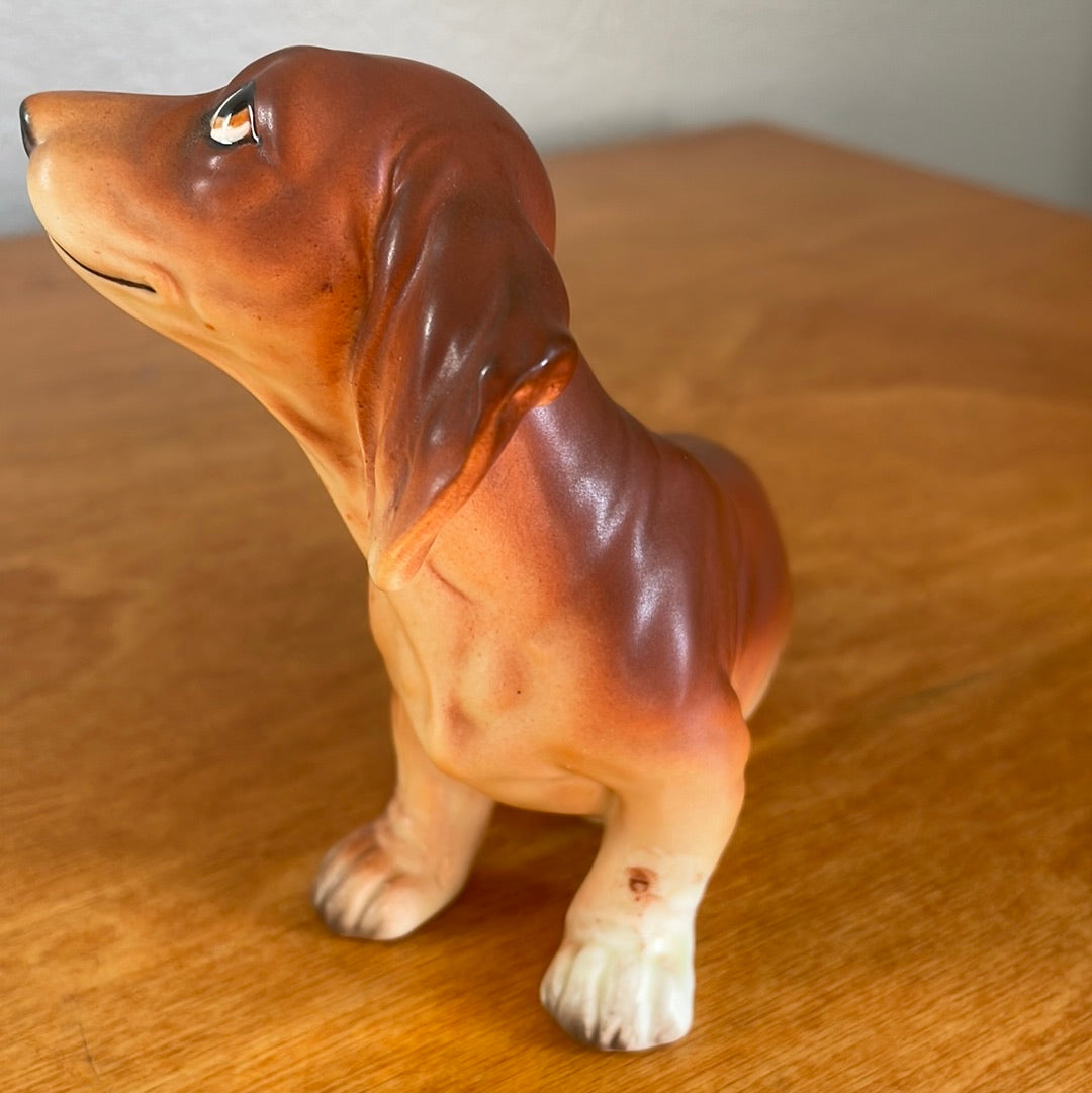 Dachshund Scraching His Ear - By Lefton Japan