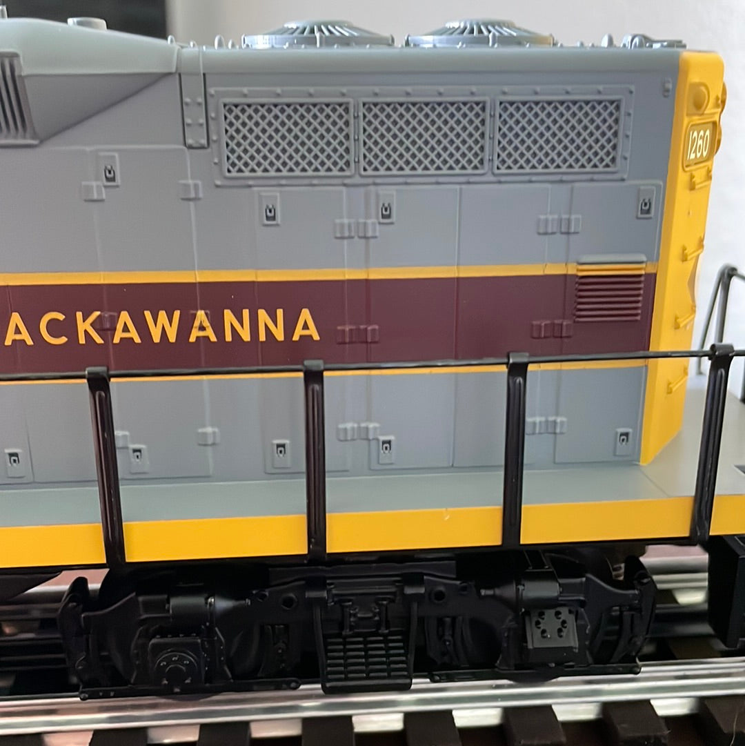 MTH 20-2173-1 Erie Lackawanna GP9 Diesel Engine W/PS1.0#1260 - 3-Rail VG/Box