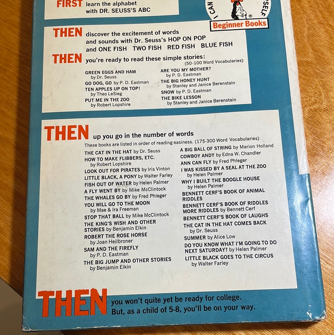 Hop On Pop - 1963 By Dr. Seuss