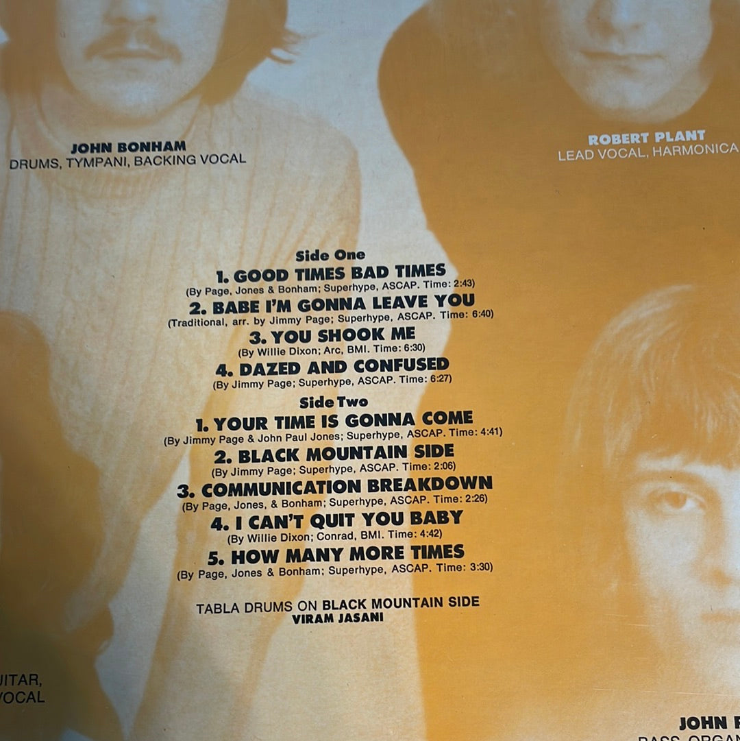 Led Zeppelin Good Times Bad Times