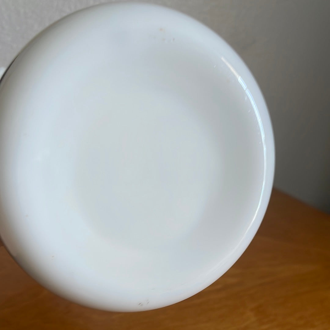 Vintage Milk Glass Vase