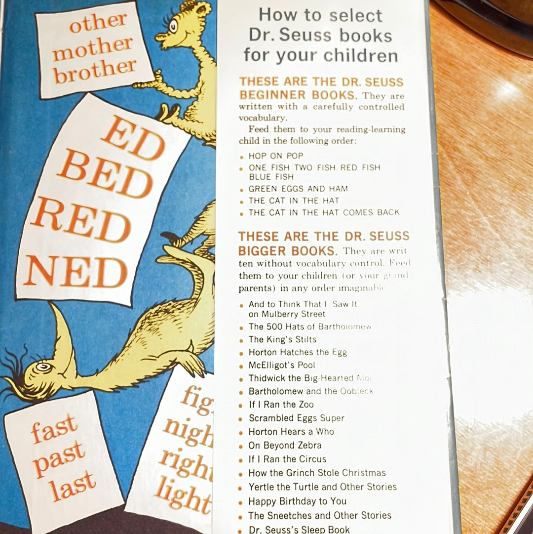 Hop On Pop - 1963 By Dr. Seuss