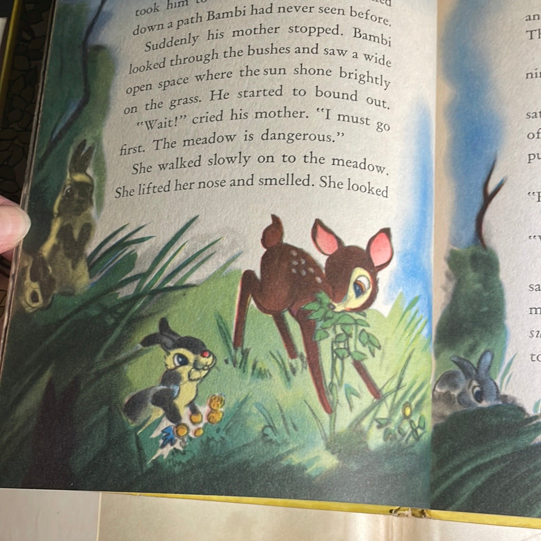 Walt Disney's Bambi - 1942 Publishers Grosset & Dunlap