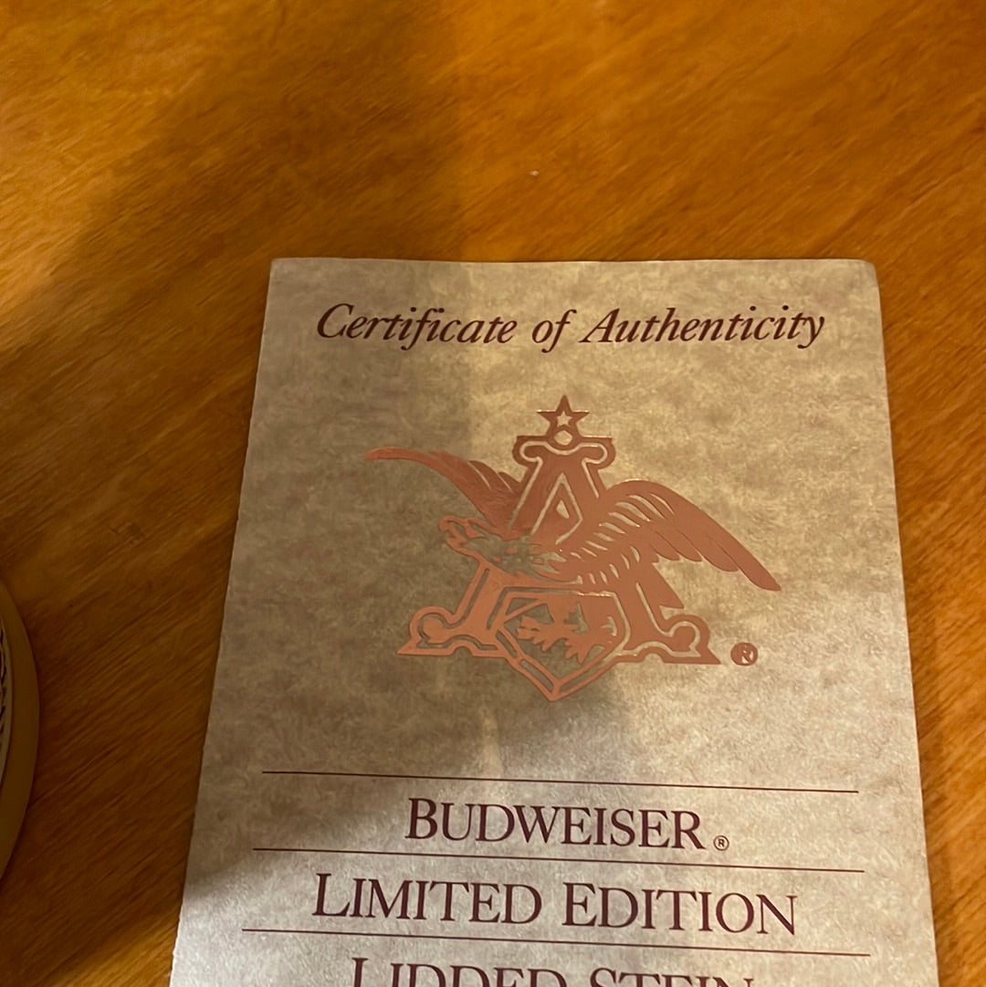 Anheuser Busch Inc. King Of Beers - 1989 "G" series No. 31957