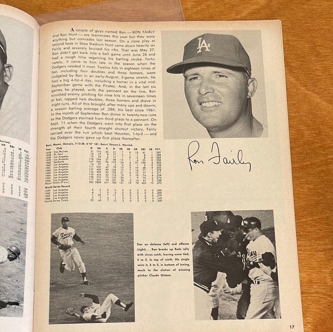 Dodger 1967 Yearbook