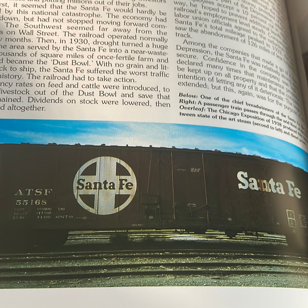The History Of THe Atchison, Topeka & Santa Fe - Edited by Pamela Berkman