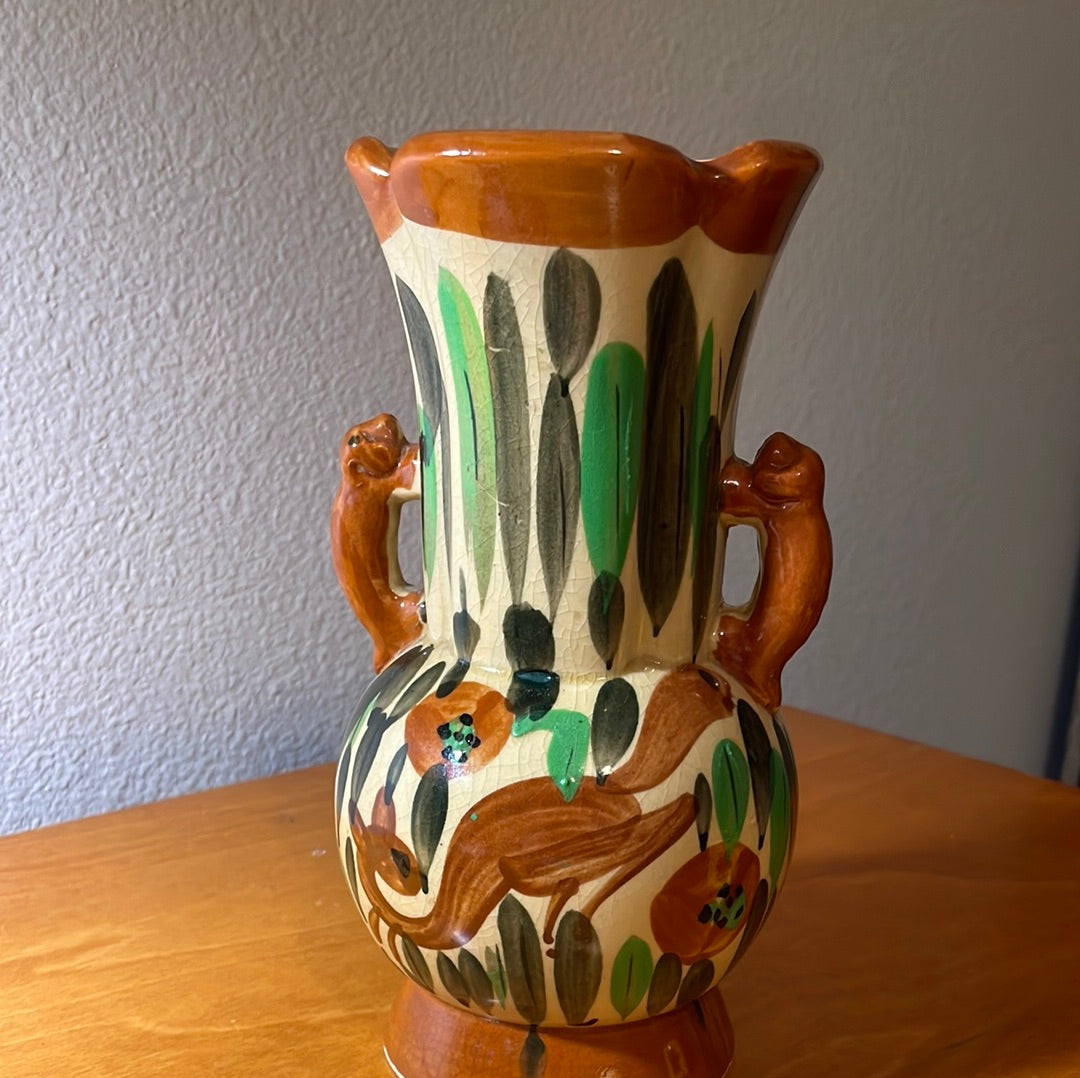 Mid Century T. S. Japanese Vase