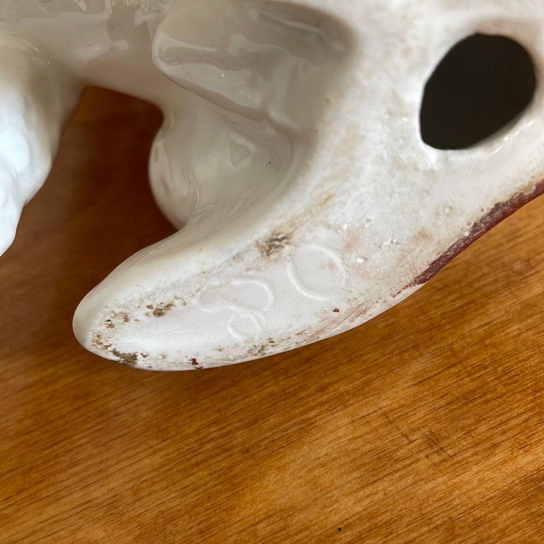 Vintage Mid Century Schnauzer Dog Figurine
