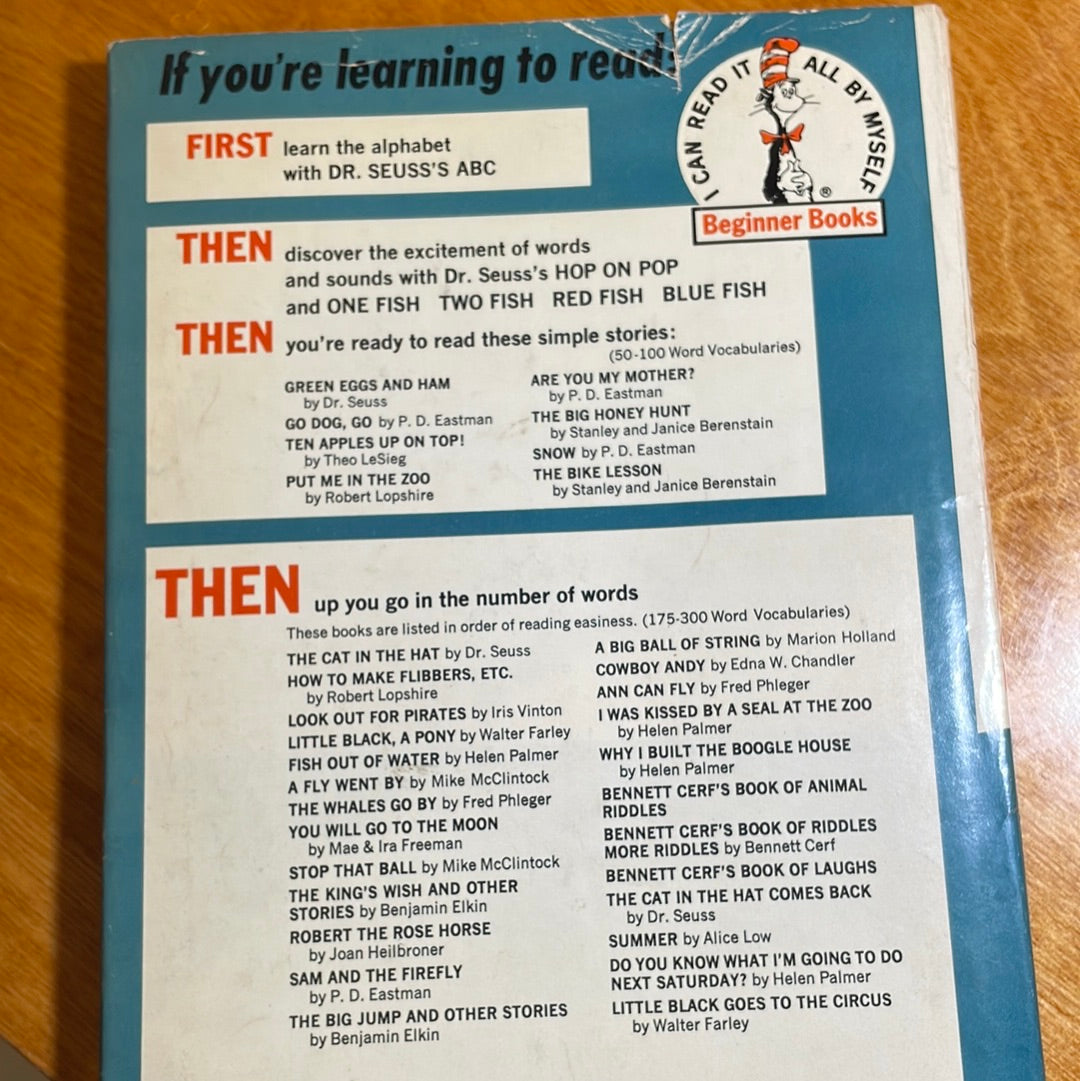 Hop On Pop - 1963 By Dr. Seuss