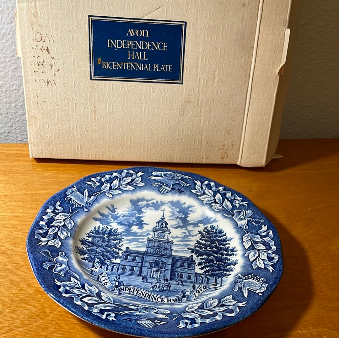 Independence Hall Bicentennial Plate