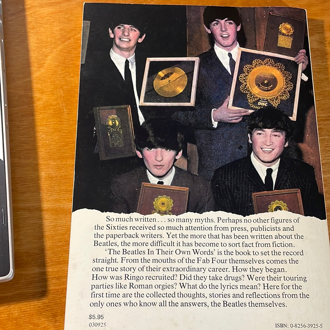 Beatles In Their Own Words - Compiled By Miles (1978)