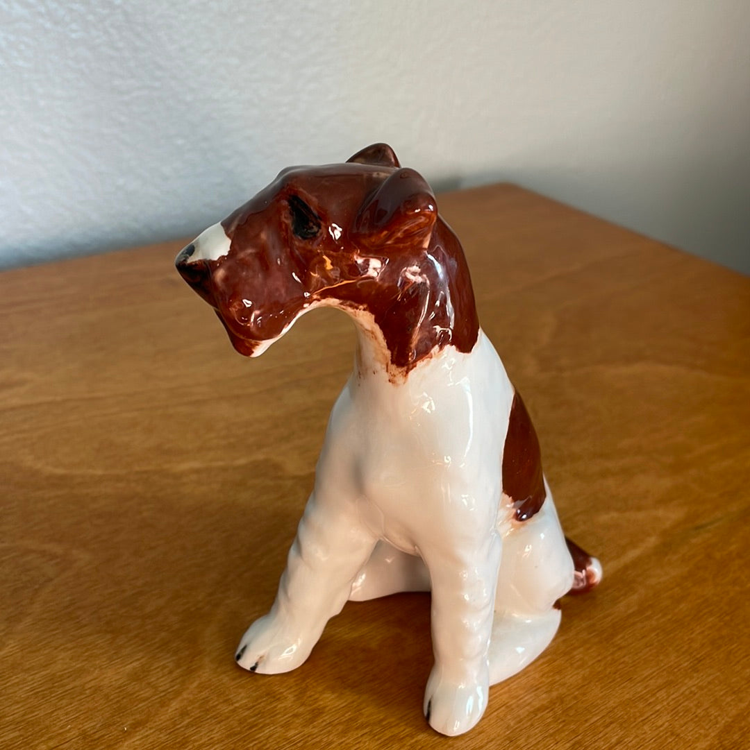 Vintage Mid Century Schnauzer Dog Figurine