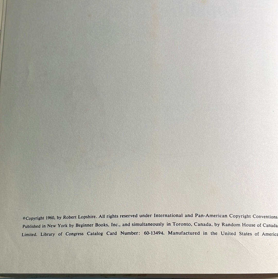 Put Me in the Zoo - By Robert Lopshire
