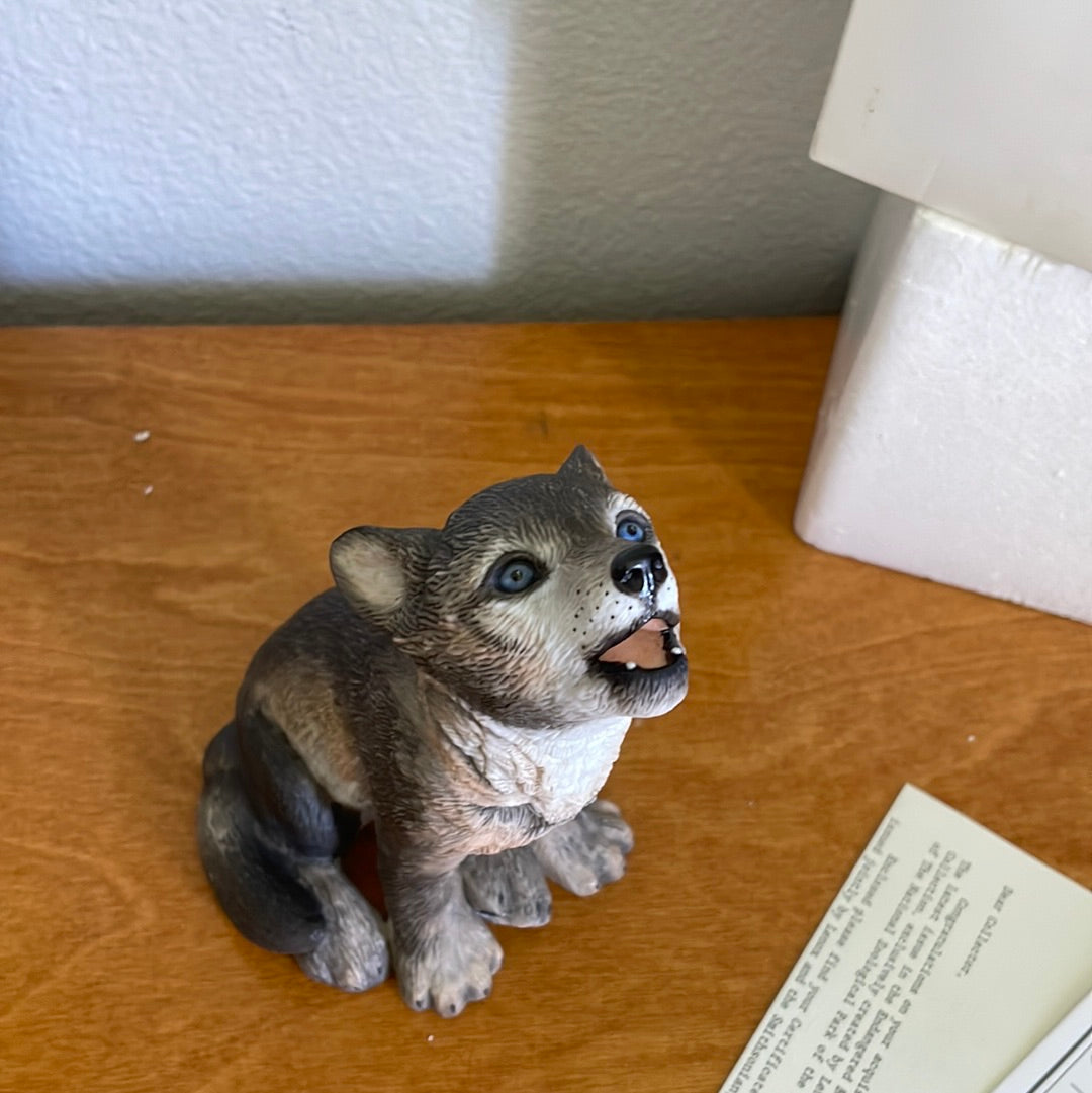 Gray Wolf Pup - By Lenox