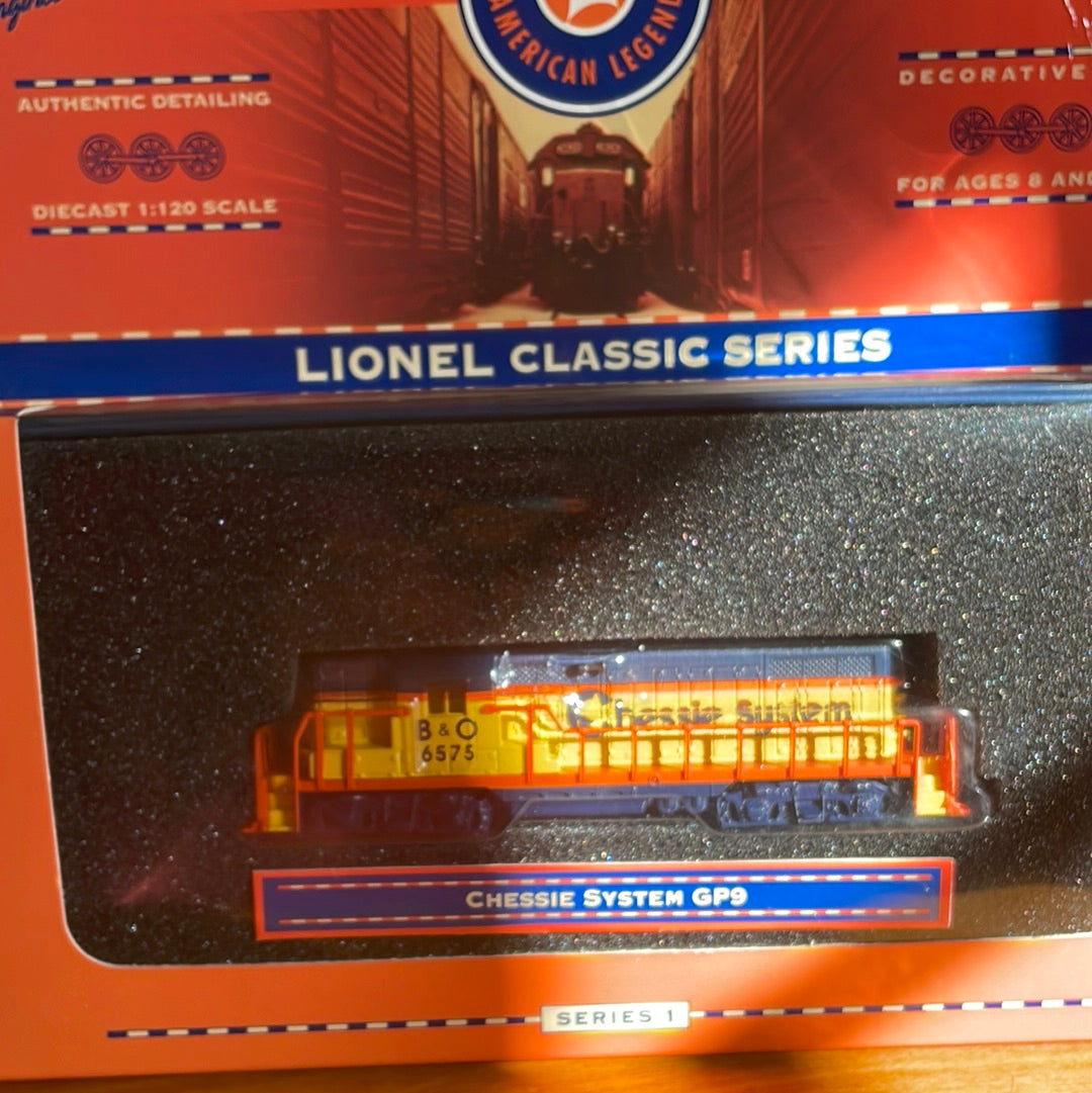 Lionel Big Rugged 1998 Series 1 - Chessie System GP9