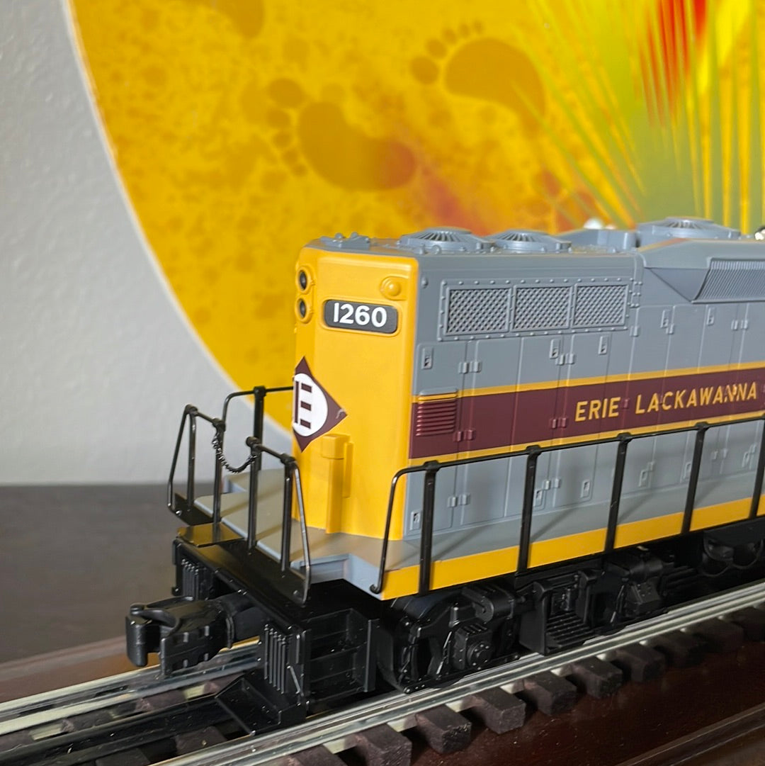 MTH 20-2173-1 Erie Lackawanna GP9 Diesel Engine W/PS1.0#1260 - 3-Rail VG/Box