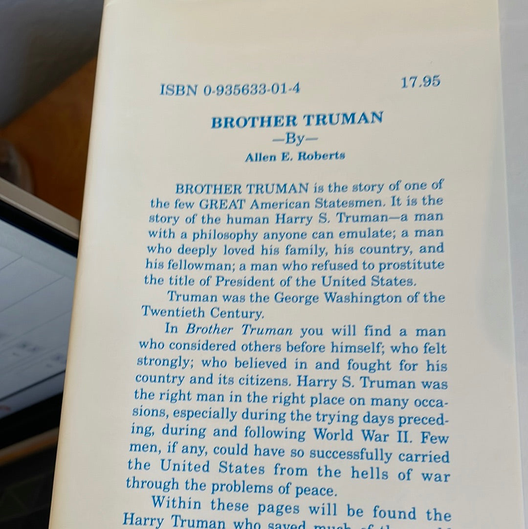 Brother Truman - By Allen E. Roberts