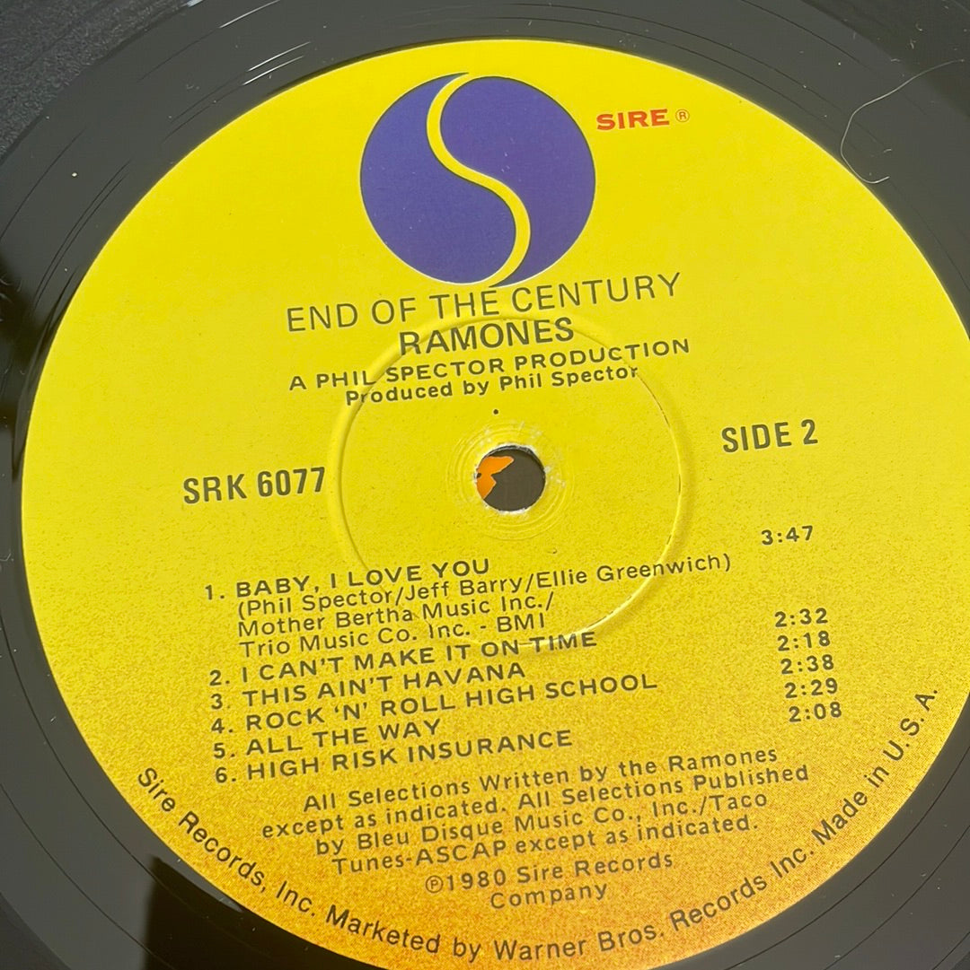 Ramones - End Of The Century 1980 (C) By Sire Records, Inc.