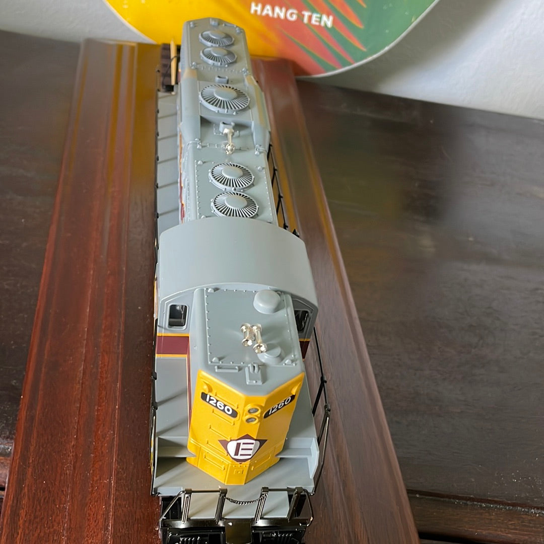 MTH 20-2173-1 Erie Lackawanna GP9 Diesel Engine W/PS1.0#1260 - 3-Rail VG/Box