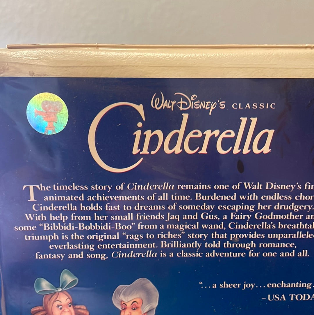Cinderella VHS# 410 - Black Diamond Edition