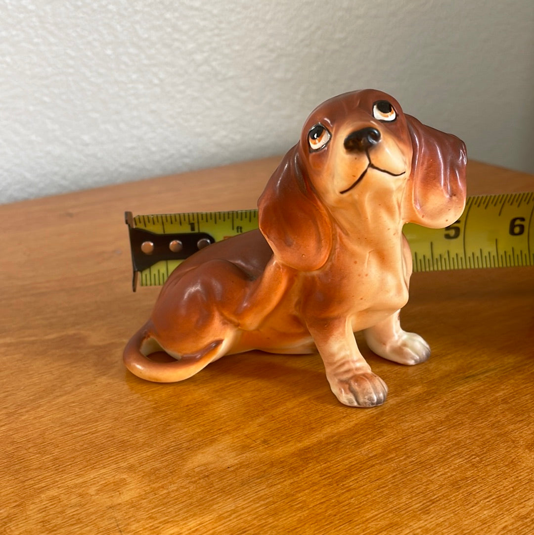 Dachshund Scraching His Ear - By Lefton Japan