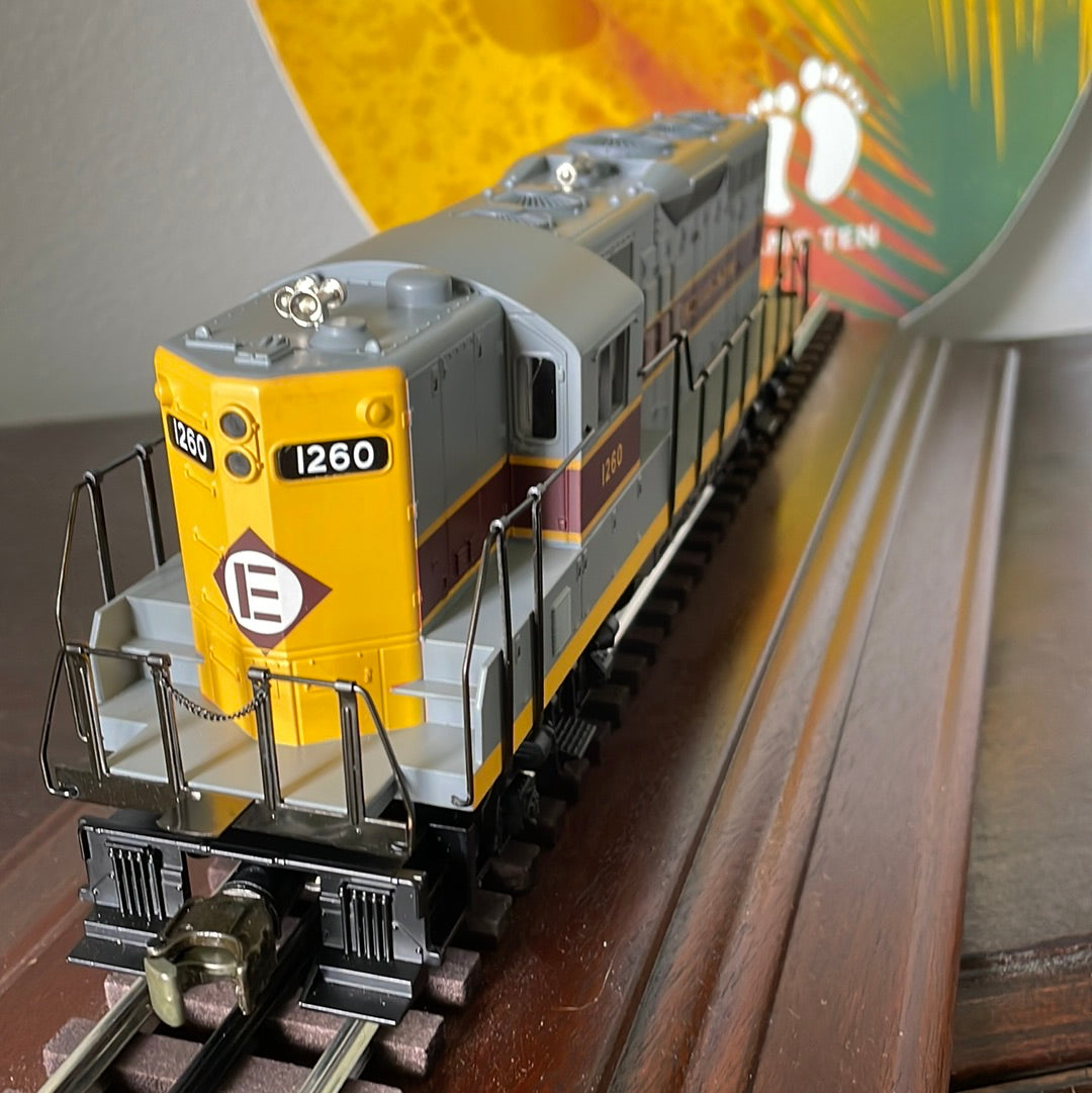 MTH 20-2173-1 Erie Lackawanna GP9 Diesel Engine W/PS1.0#1260 - 3-Rail VG/Box