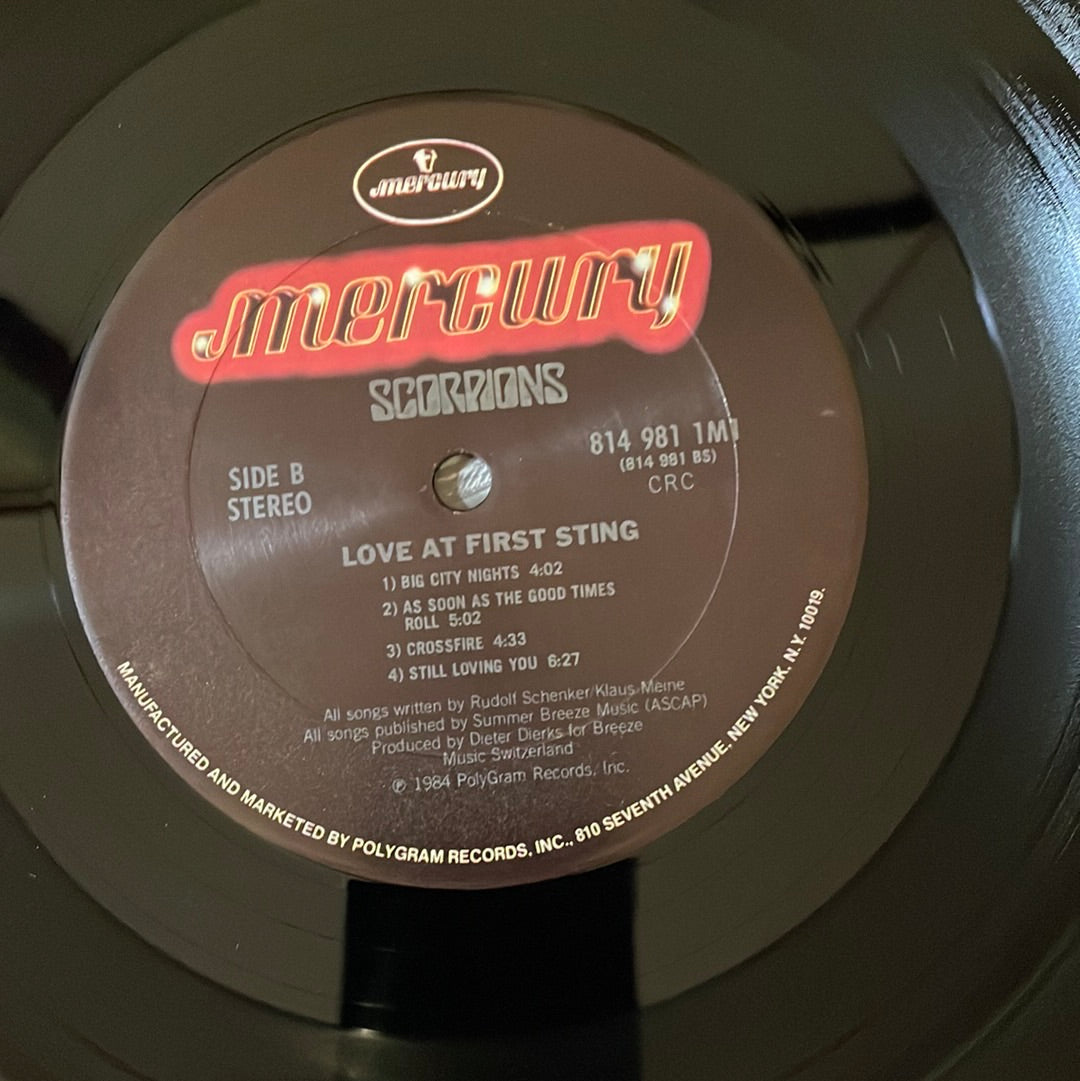 Scorpions - 1984 Album Love At First Sting