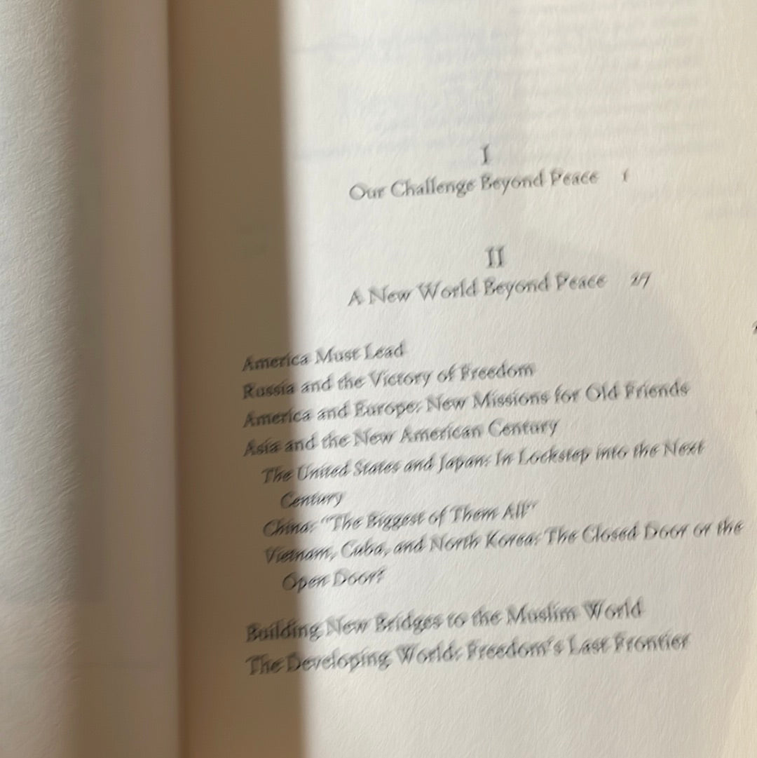 Richard Nixon Beyond Peace - First Edition